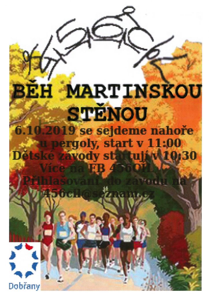 Běh Martinskou stěnou Dobřany