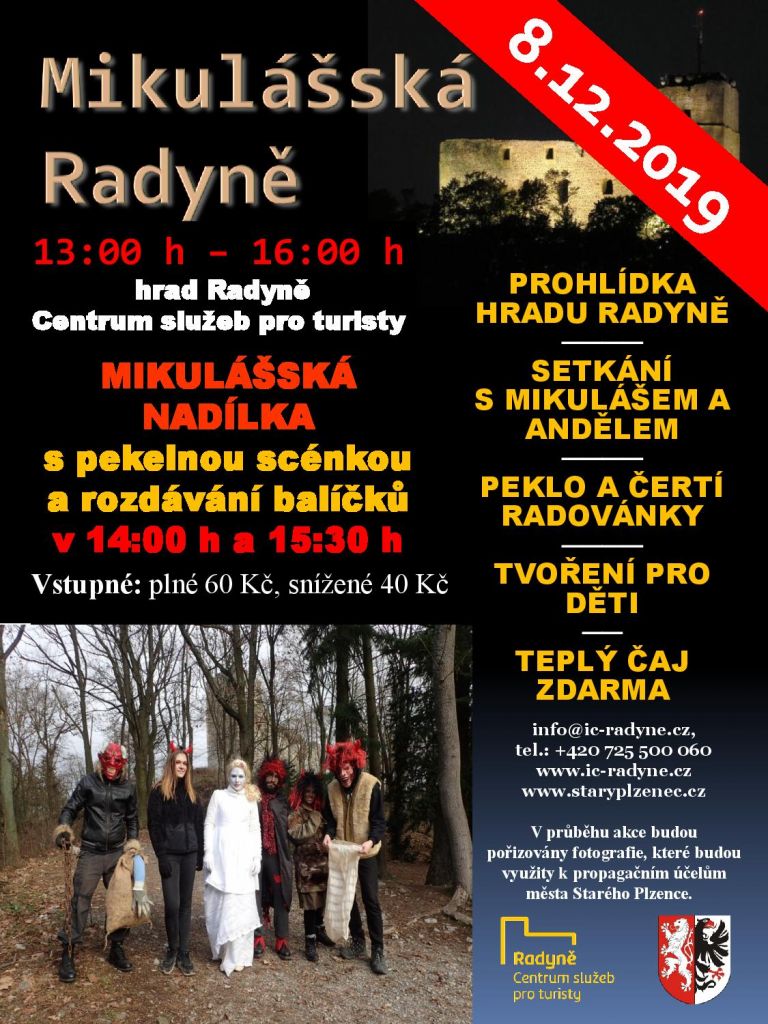 Čertí radovánky na hradě Radyni