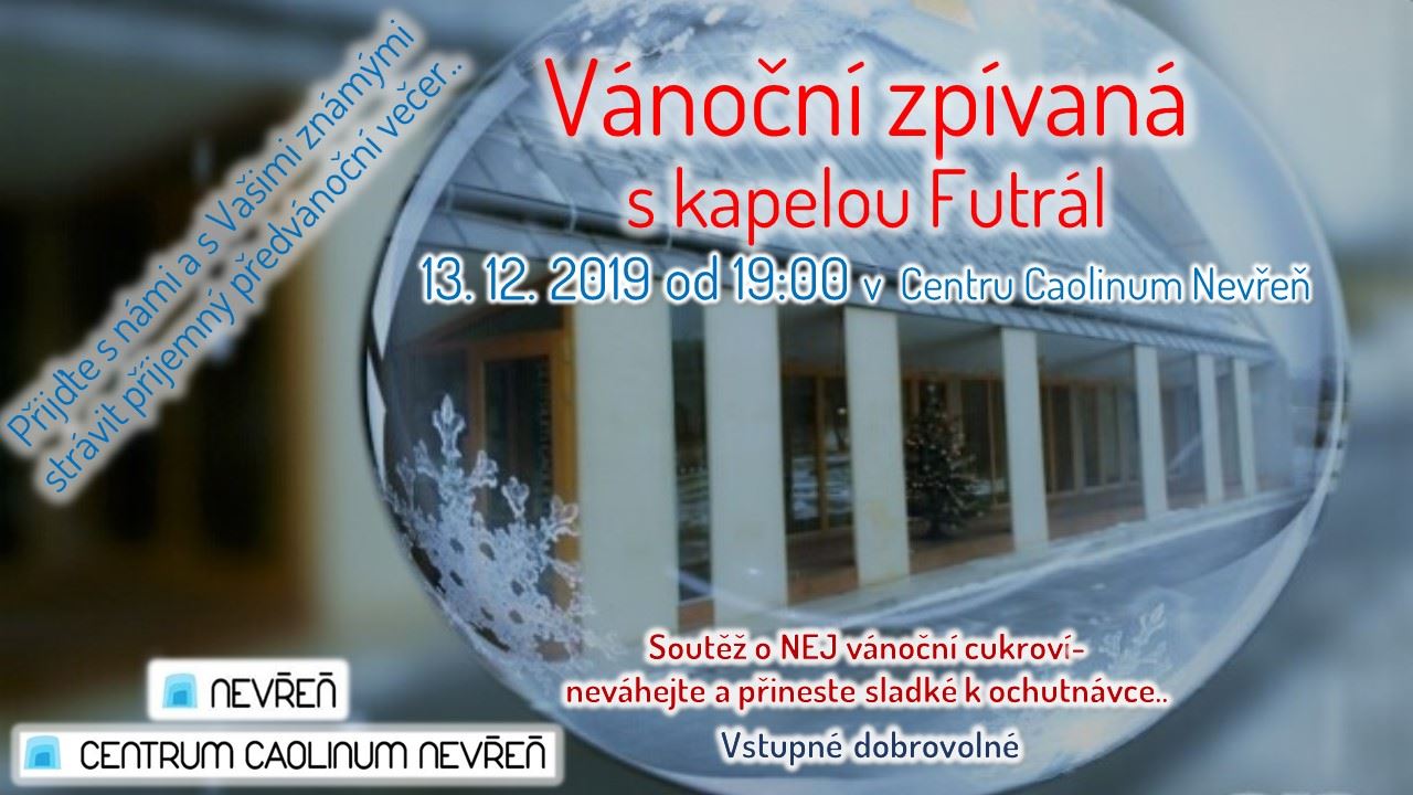 Vánoční zpívání s kapelou Futrál