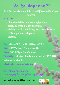 JE TO DEPRESE ?