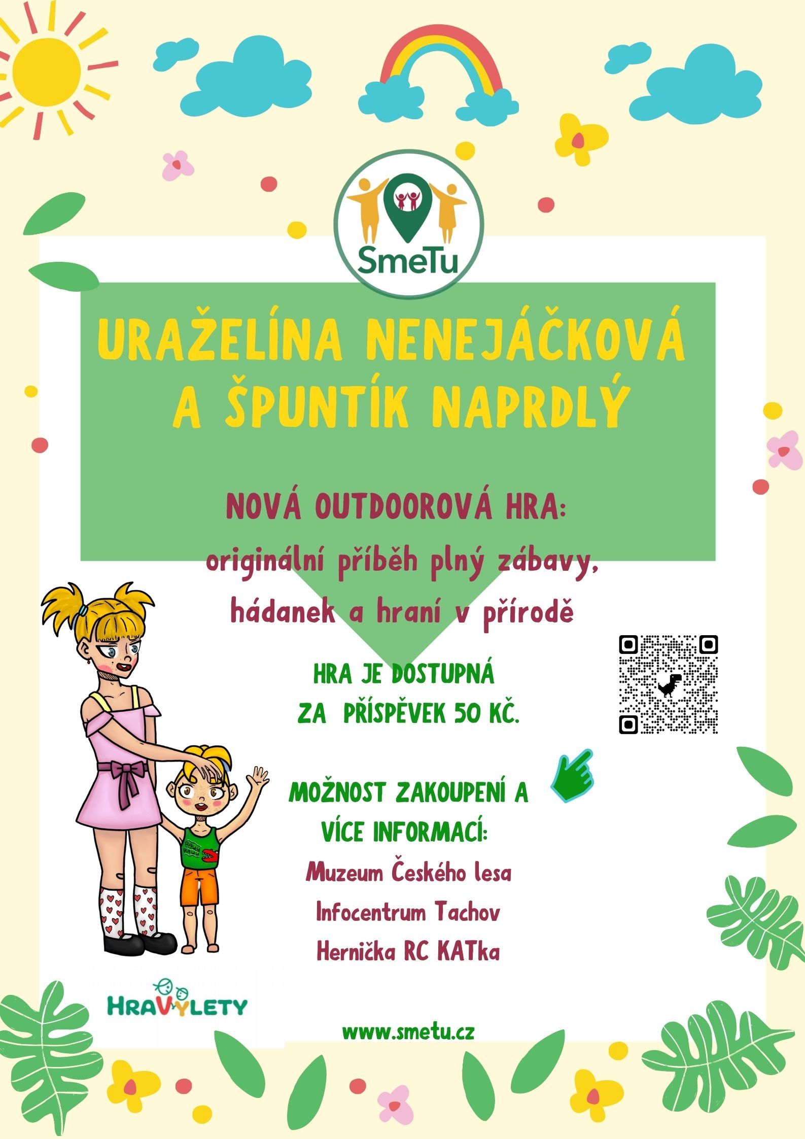 Outdoorová hra Uraželína